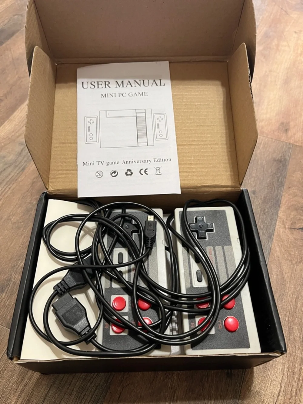 Retro Mini Game Console - Gray Classic Games Collection
